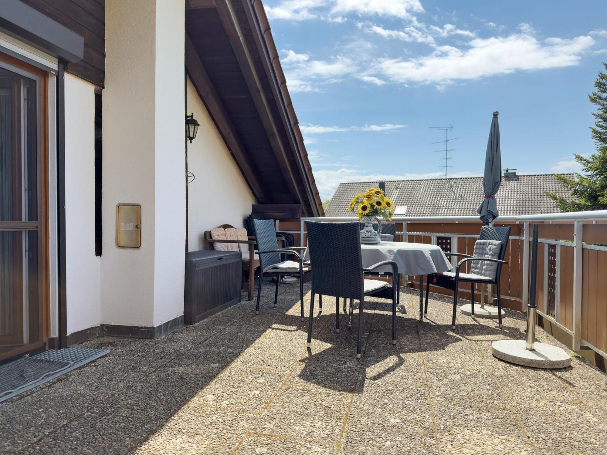 Ferienwohnung Blütenmeer Langenargen Exterior foto